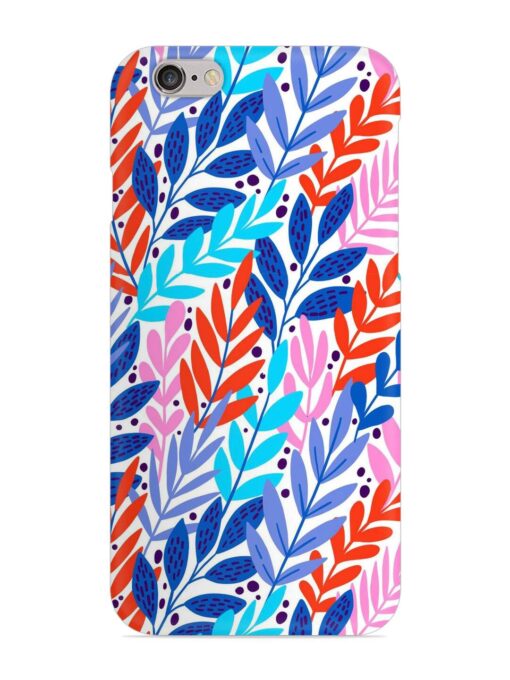 Bright Floral Tropical Snap Case for Apple Iphone 6 Plus Zapvi