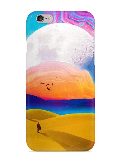 Sandy Desert Snap Case for Apple Iphone 6S Zapvi