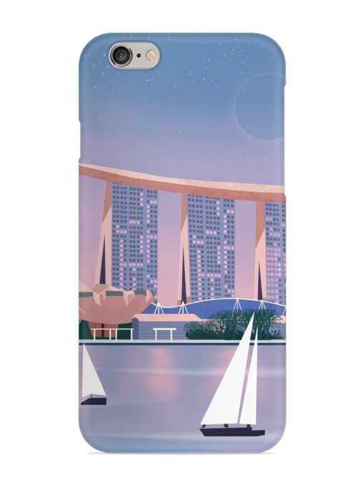 Singapore Scenery Architecture Snap Case for Apple Iphone 6S Zapvi