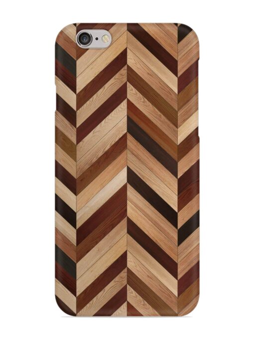 Seamless Wood Parquet Snap Case for Apple Iphone 6S Zapvi