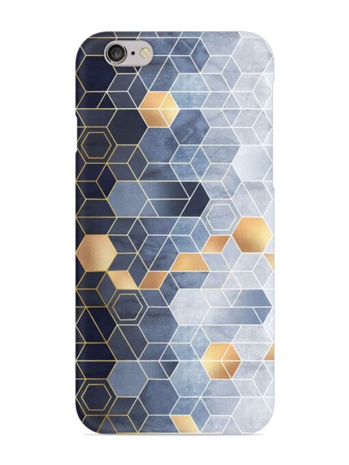 Geometric Abstraction Hexagons Snap Case for Apple Iphone 6S Zapvi