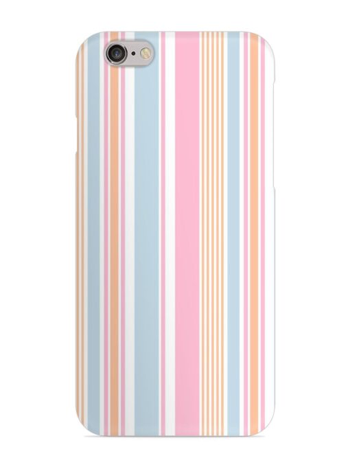 Stripe Seamless Pattern Snap Case for Apple Iphone 6S Zapvi