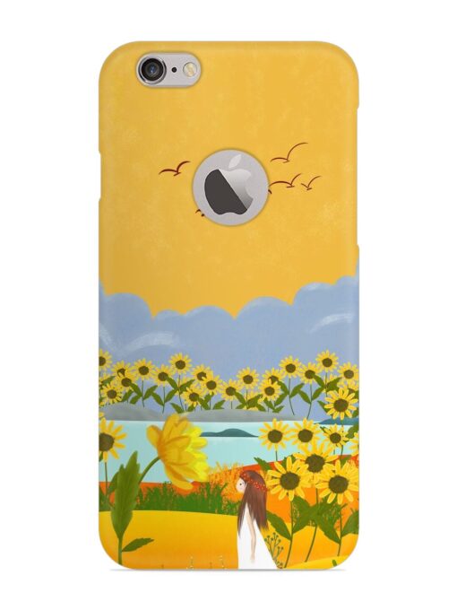 Beginning Of Autumn Snap Case for Apple Iphone 6S (Logo Cut) Zapvi