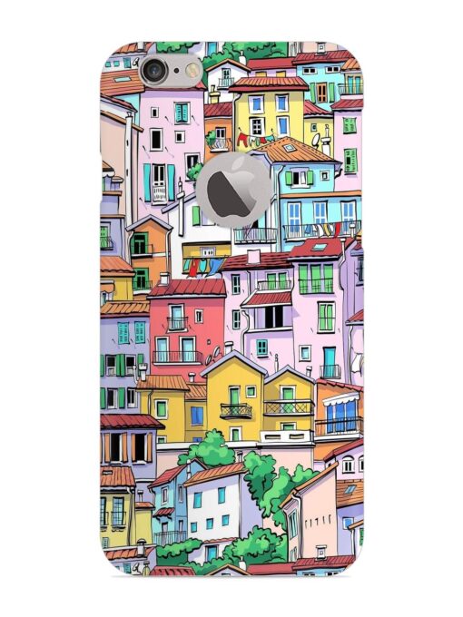 Europe Old Town Snap Case for Apple Iphone 6S (Logo Cut) Zapvi