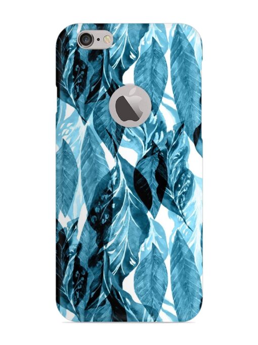 Leaves Pattern Jungle Snap Case for Apple Iphone 6S (Logo Cut) Zapvi