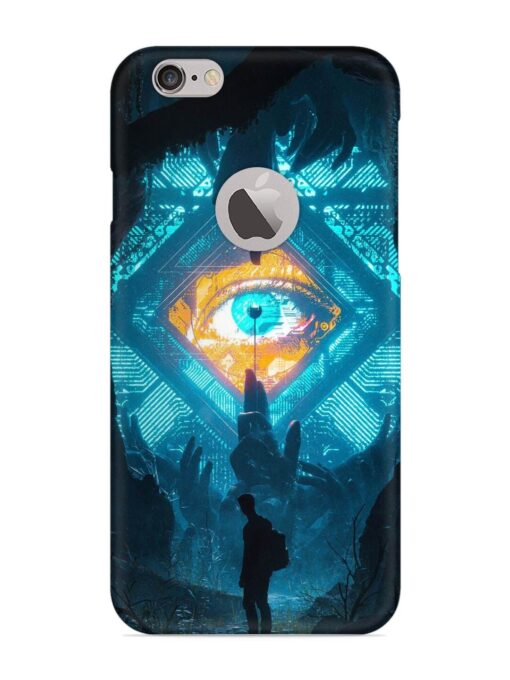 Arcane Eye Snap Case for Apple Iphone 6S (Logo Cut) Zapvi