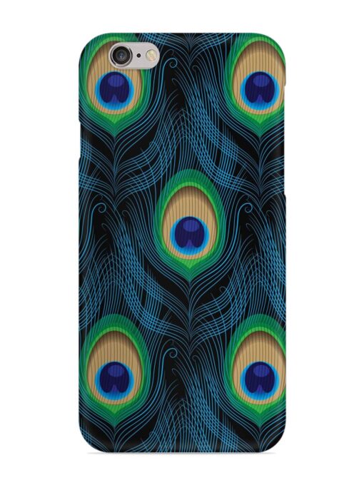 Seamless Pattern Peacock Snap Case for Apple Iphone 6S Plus Zapvi