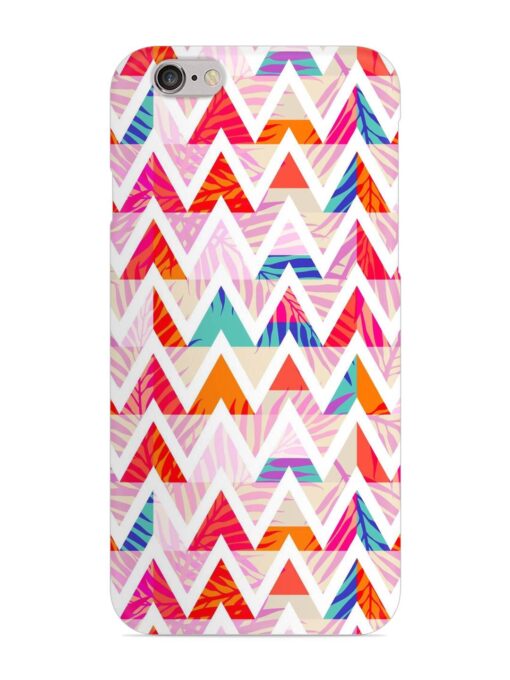 Abstract Triangle Background Snap Case for Apple Iphone 6S Plus Zapvi