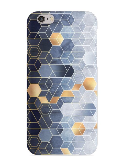 Geometric Abstraction Hexagons Snap Case for Apple Iphone 6S Plus Zapvi