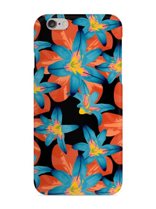 Philippine Flowers Seamless Snap Case for Apple Iphone 6S Plus Zapvi