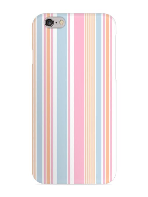 Stripe Seamless Pattern Snap Case for Apple Iphone 6S Plus Zapvi