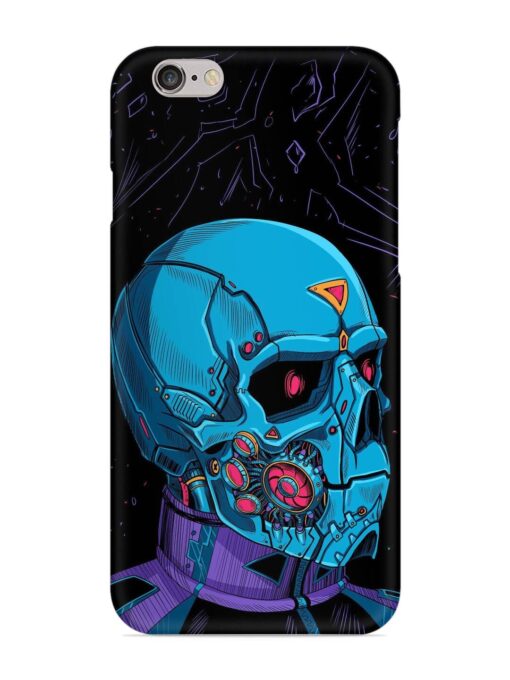 Skull Robo Vector Snap Case for Apple Iphone 6S Plus Zapvi