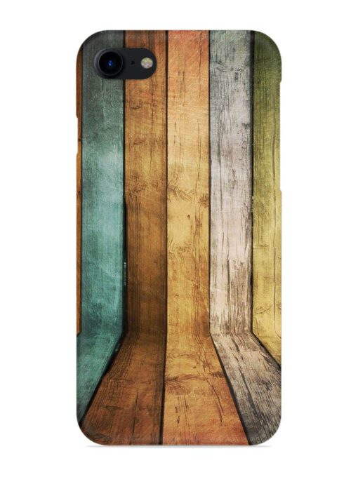 Wooden Realistic Art Snap Case for Apple Iphone 7 Zapvi