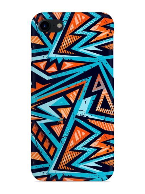 Abstract Seamless Grunge Snap Case for Apple Iphone 7 Zapvi