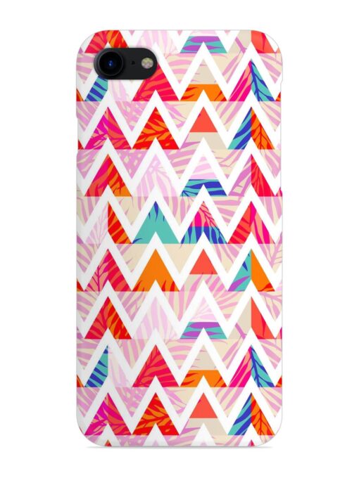 Abstract Triangle Background Snap Case for Apple Iphone 7 Zapvi