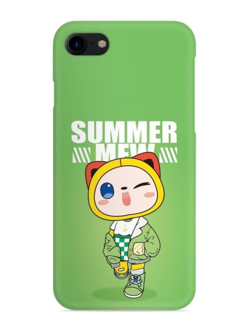 Summer Mew Snap Case for Apple Iphone 7 Zapvi