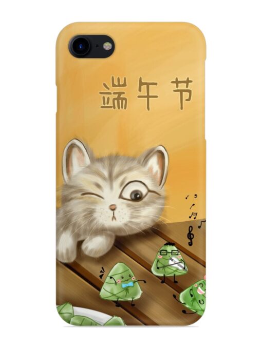 Cat Scorpion Dancing Snap Case for Apple Iphone 7 Zapvi