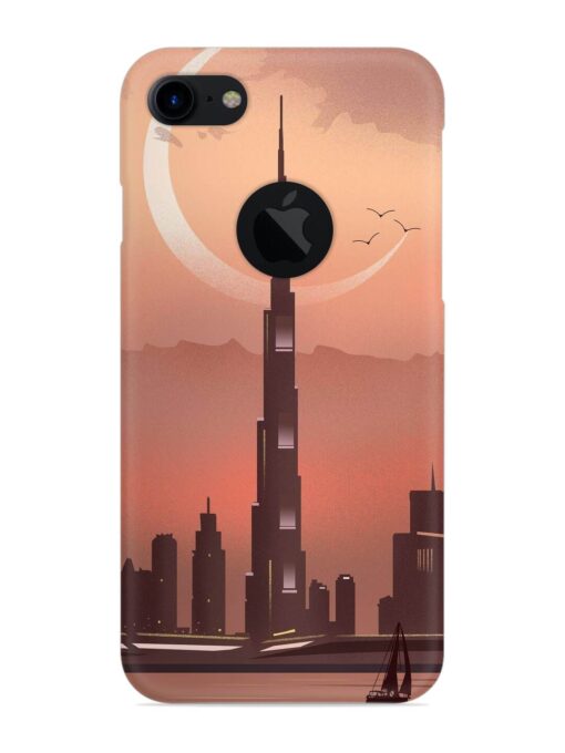 Landmark Burj Khalifa Snap Case for Apple Iphone 7 (Logo Cut) Zapvi