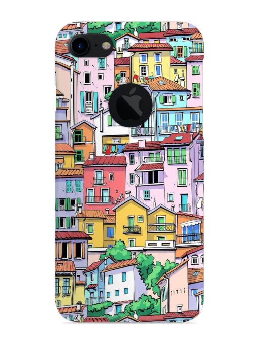 Europe Old Town Snap Case for Apple Iphone 7 (Logo Cut) Zapvi