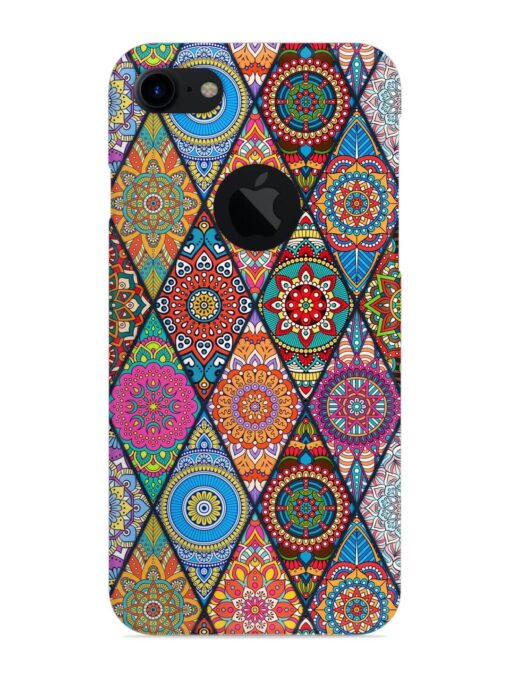 Seamless Tile Pattern Snap Case for Apple Iphone 7 (Logo Cut) Zapvi