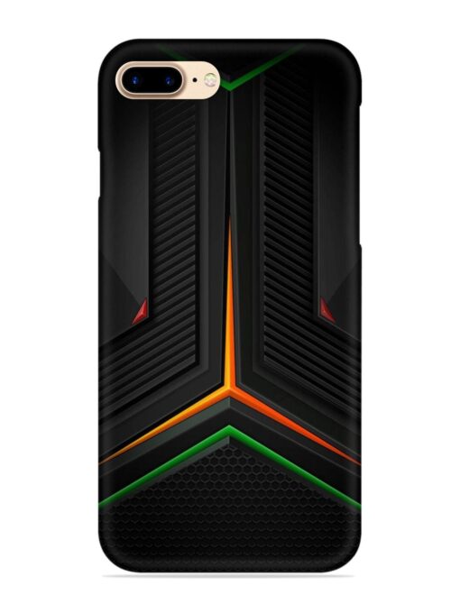 Orange Triangle Light Snap Case for Apple Iphone 7 Plus Zapvi