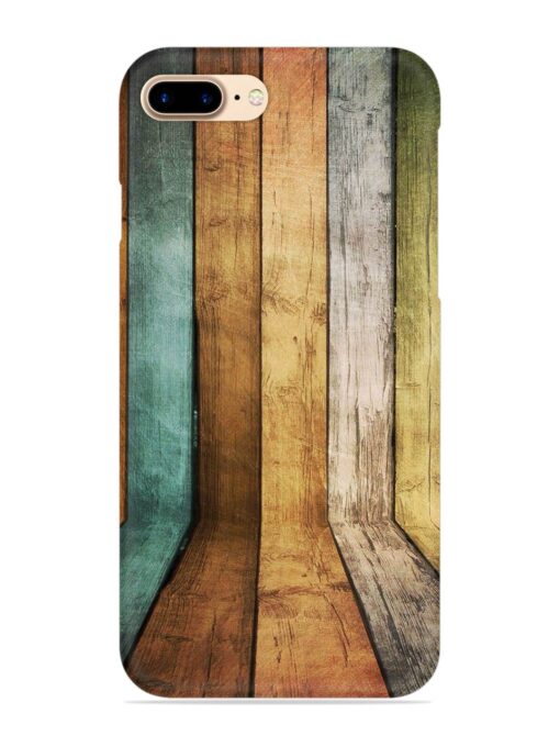 Wooden Realistic Art Snap Case for Apple Iphone 7 Plus Zapvi