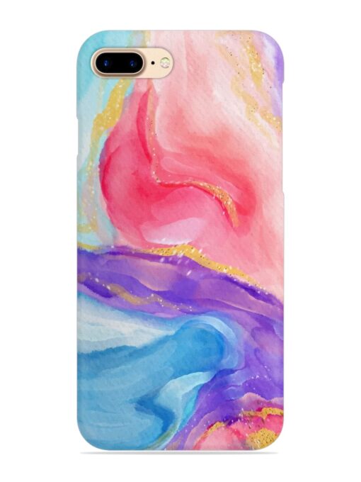 Watercolor Gradient Snap Case for Apple Iphone 7 Plus Zapvi