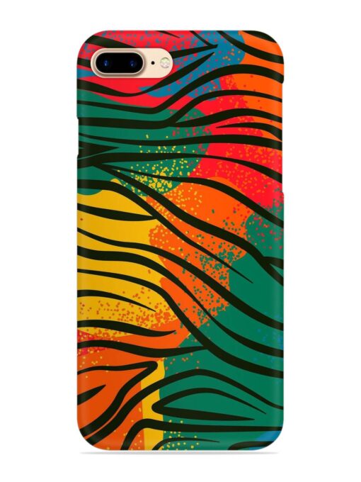 Bright Colorful Snap Case for Apple Iphone 7 Plus Zapvi