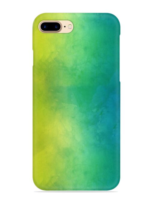 Yellow Green Gradient Snap Case for Apple Iphone 7 Plus Zapvi