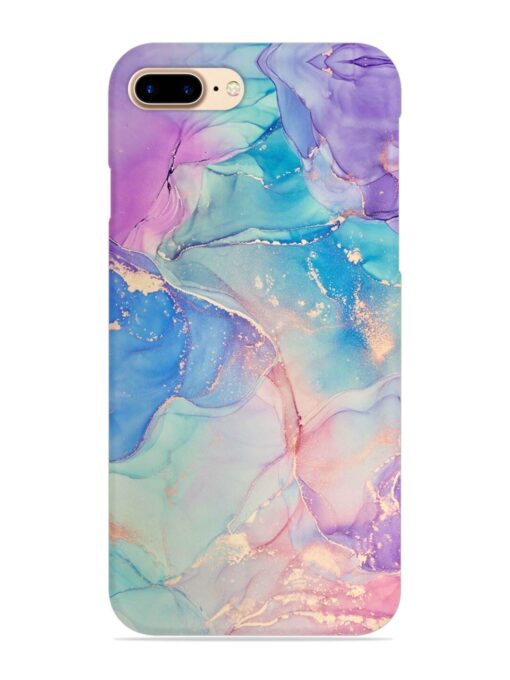 Alcohol Ink Colors Snap Case for Apple Iphone 7 Plus Zapvi