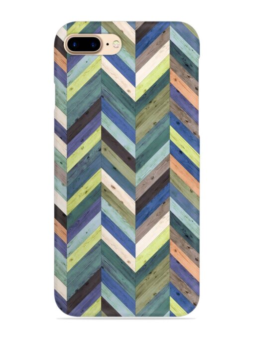 Chevron Random Color Snap Case for Apple Iphone 7 Plus Zapvi