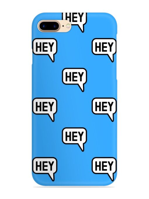 Hey Text Message Snap Case for Apple Iphone 7 Plus Zapvi