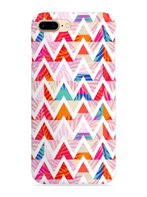 Abstract Triangle Background Snap Case for Apple Iphone 7 Plus Zapvi