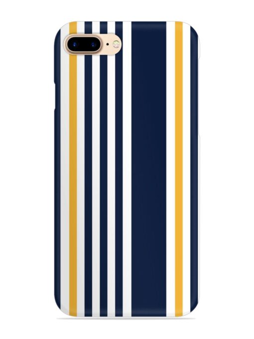 Seamless Stripe Pattern Snap Case for Apple Iphone 7 Plus Zapvi