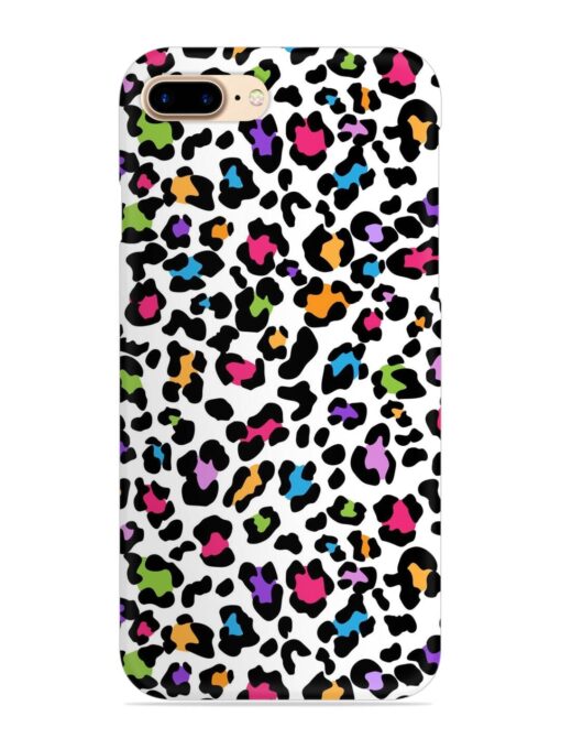 Seamless Leopard Pattern Snap Case for Apple Iphone 7 Plus Zapvi