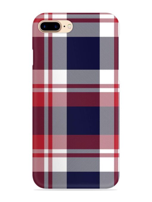 Classic Plaid Tartan Snap Case for Apple Iphone 7 Plus Zapvi