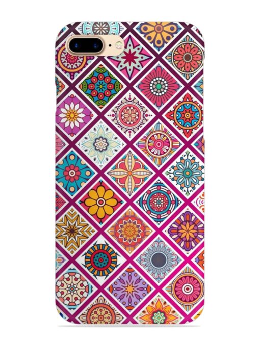 Seamless Tile Pattern Snap Case for Apple Iphone 7 Plus Zapvi