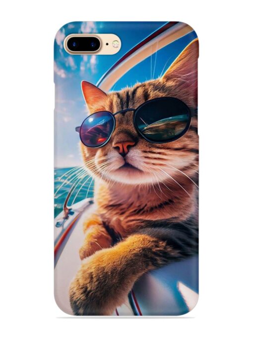 Cat In Style Snap Case for Apple Iphone 7 Plus Zapvi