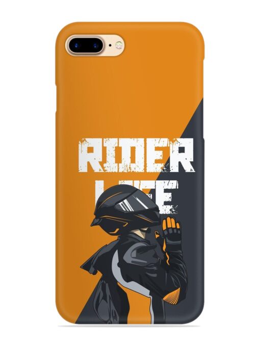 Rider Life Snap Case for Apple Iphone 7 Plus Zapvi