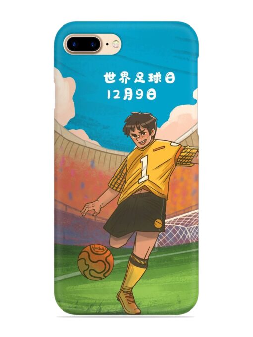 Soccer Kick Snap Case for Apple Iphone 7 Plus Zapvi