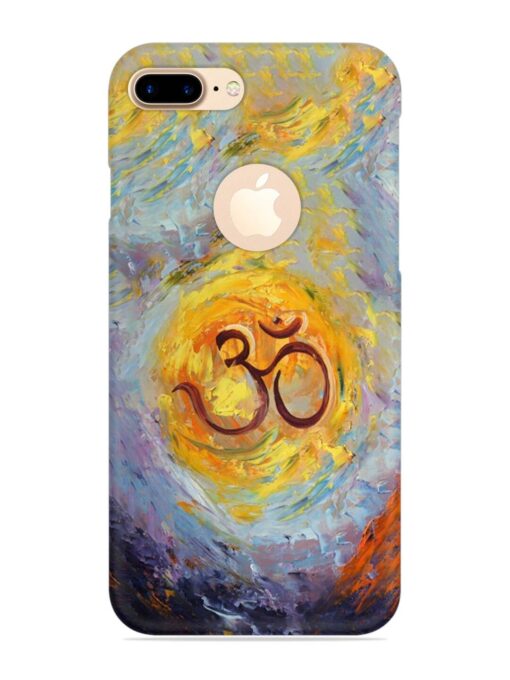 Om Quadro Snap Case for Apple Iphone 7 Plus (Logo Cut) Zapvi