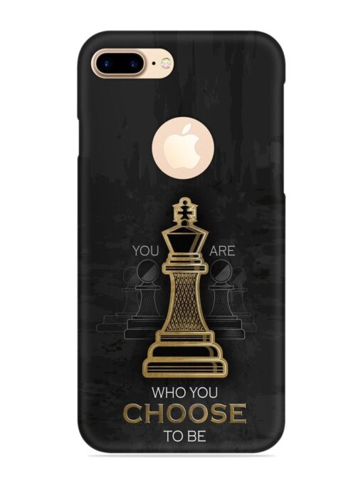 You Are Who Choose To Be Snap Case for Apple Iphone 7 Plus (Logo Cut) Zapvi