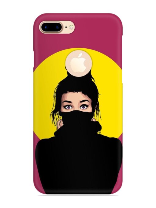 Girly Vector Snap Case for Apple Iphone 7 Plus (Logo Cut) Zapvi