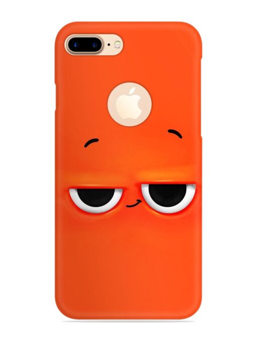 Smiley Face Snap Case for Apple Iphone 7 Plus (Logo Cut) Zapvi