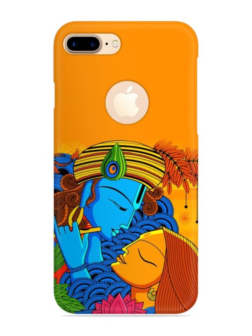 Illustration Hindu Goddess Snap Case for Apple Iphone 7 Plus (Logo Cut) Zapvi