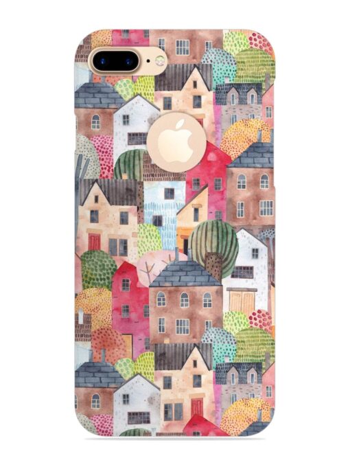 Abstract Seamless Pattern Snap Case for Apple Iphone 7 Plus (Logo Cut) Zapvi