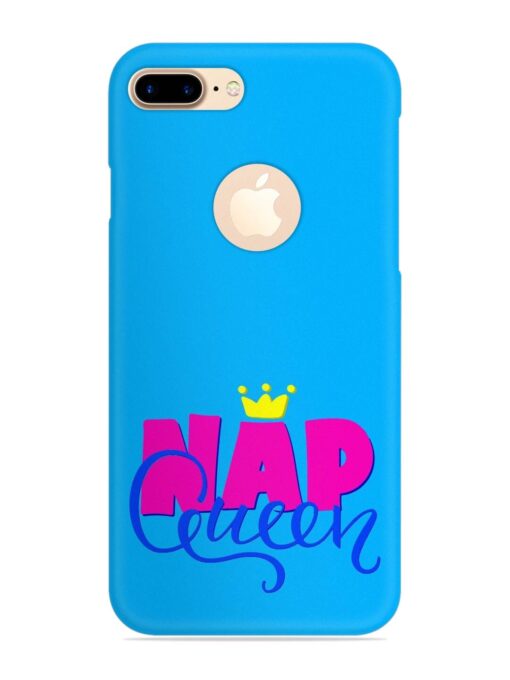 Nap Queen Quote Snap Case for Apple Iphone 7 Plus (Logo Cut) Zapvi