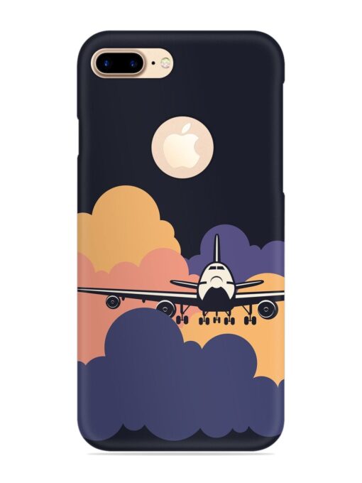 Aeroplane vector Snap Case for Apple Iphone 7 Plus (Logo Cut) Zapvi