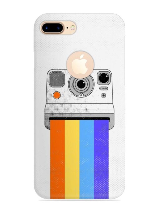 Retro Camera Art Snap Case for Apple Iphone 7 Plus (Logo Cut) Zapvi