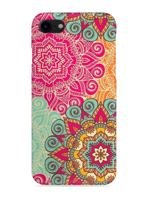 Mandala Seamless Snap Case for Apple Iphone 8 Zapvi